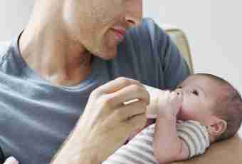 How to accustom the baby to the mode