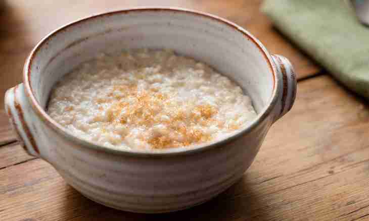 How to make rice porridge for the baby