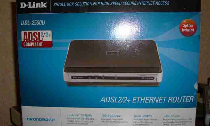 How to install the Internet via the adsl-modem
