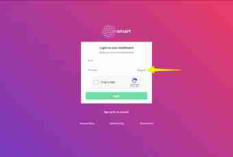 How to create the new login password