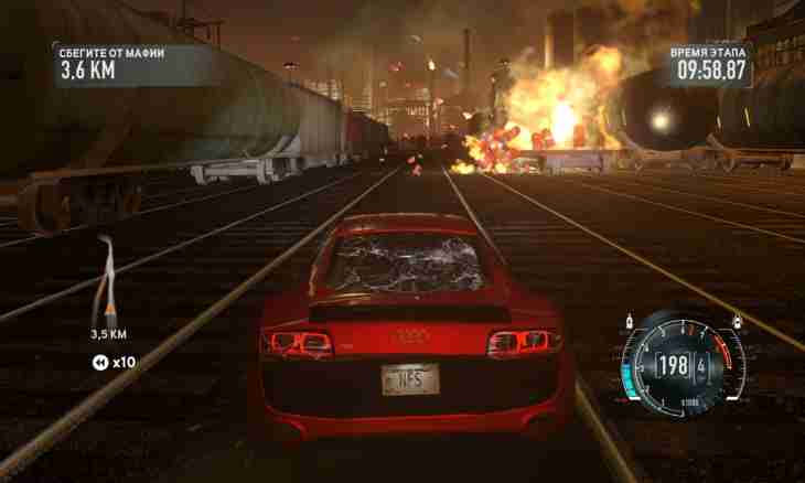 How to configure management in the game NFS the Run