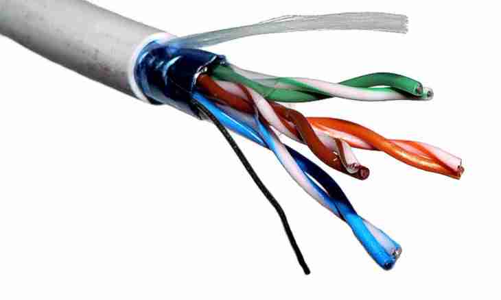 Twisted pair cable: how it is correct to press out