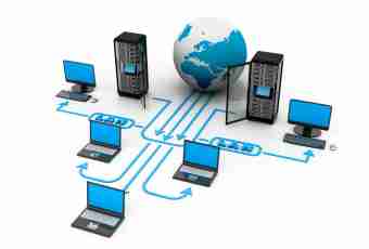 How to configure the Internet on the laptop on a local area network