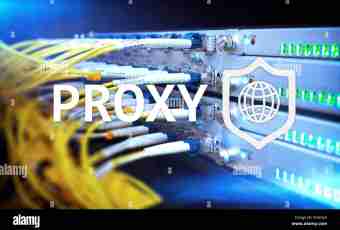 How to visit the website through a proxy the server
