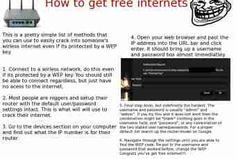 How to open Internet access