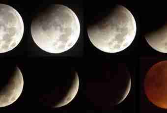 When and as there is a lunar eclipse