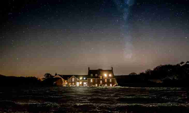 Winter amateur astronomy in the country