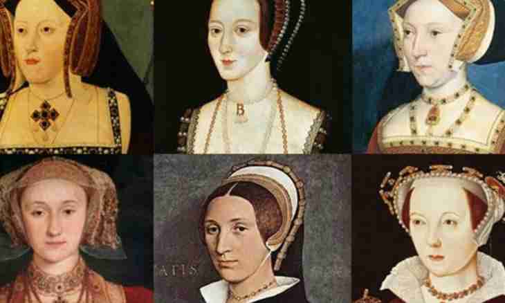 Henry VIII's wives of Tudor, king of England: names, history