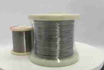Nichrom wire: characteristics and areas of application