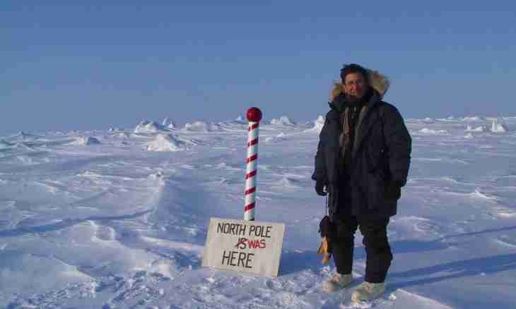 Who the first reached the North Pole