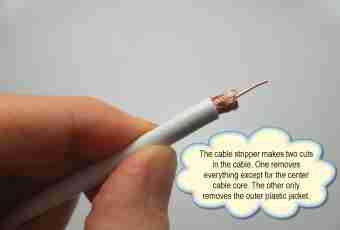 How to connect a coaxial cable