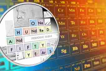 How to learn to read the table of chemical elements of D.I. Mendeleyev