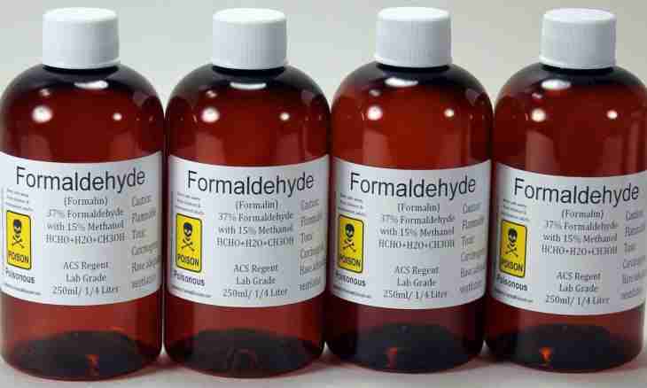 How to distinguish formaldehyde