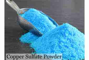 Copper sulfate – the most important salt of copper