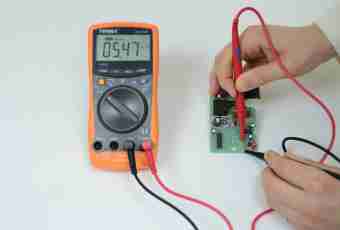 How to connect the ampermeter of a direct current
