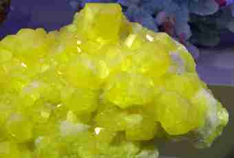 Sulfur as chemical element