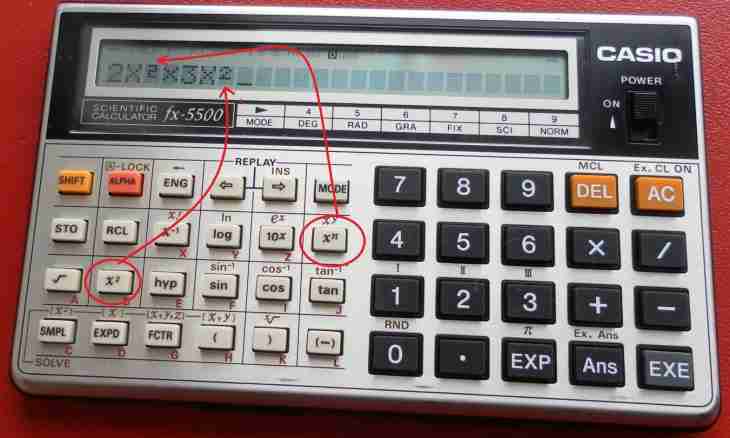 How to calculate a logarithm on the calculator