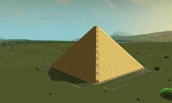 How to find the area of a pyramid
