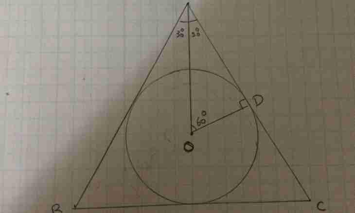 How to find a formula of the area of an isosceles triangle