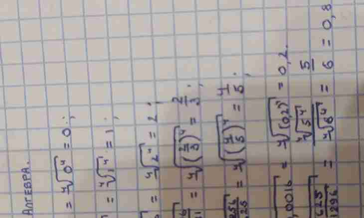 How to calculate a root from number in degree
