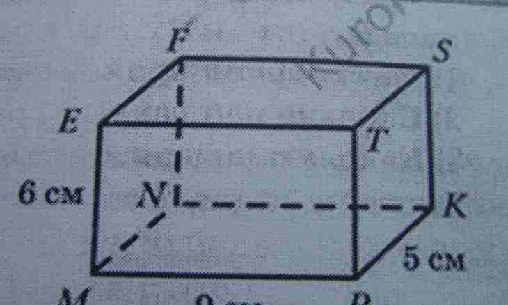 Parallelepiped section: how to calculate its area