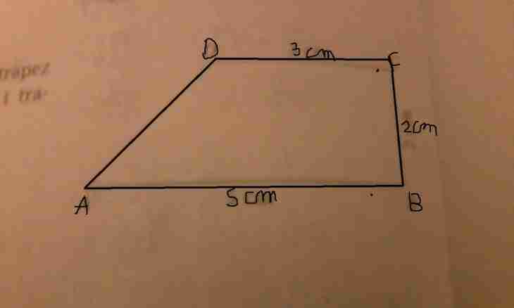 How to find the basis of an isosceles trapeze