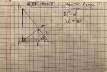 How to find an external corner of a triangle