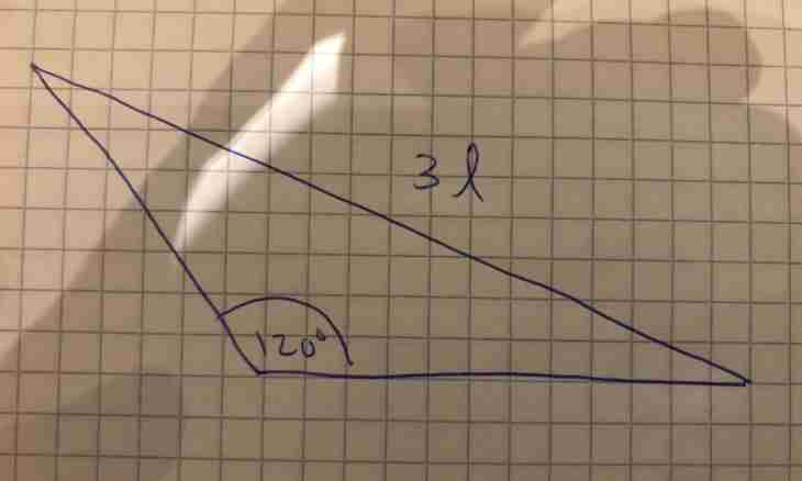 How to find a triangle cosine of the angle with tops