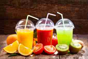 How to drink fresh juices