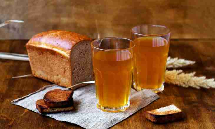How to make kvass on bread