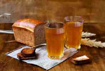 How to make kvass on bread