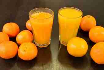 How at home to make orange juice