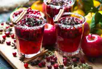 How to make fruit drink from a cranberry