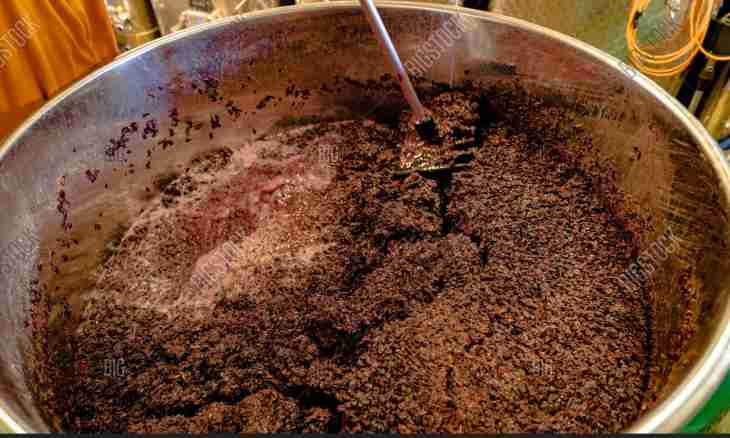 How to make wine of the begun to ferment cooking