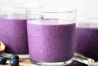 How to prepare bilberry smoothie