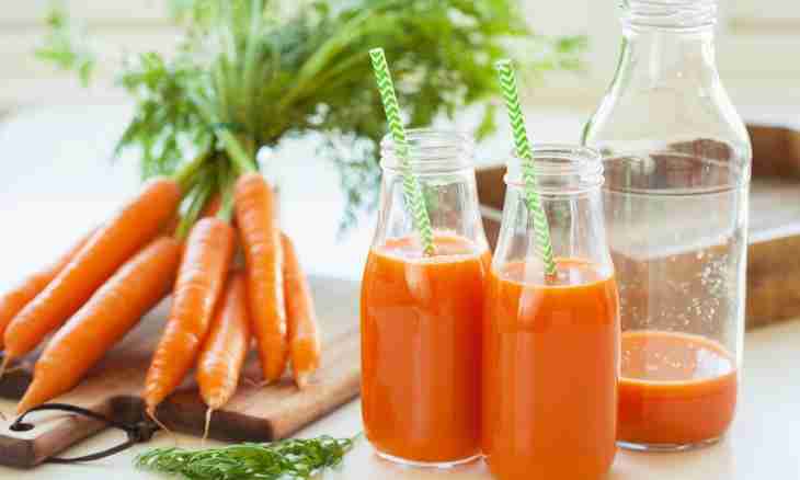 Juice carrot - advantage or harm?