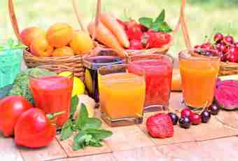 The most useful fruit juices