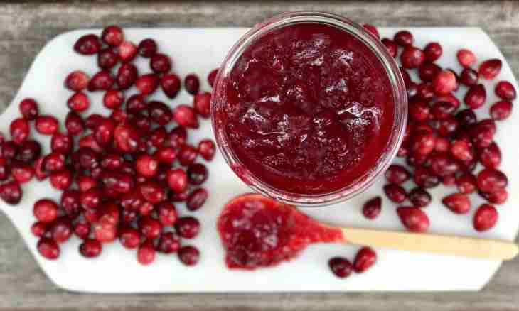 Kissel from a cranberry: recipe
