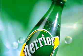 What the Perrier mineral water is well-known for