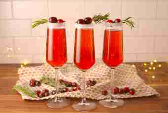 Cranberry champagne