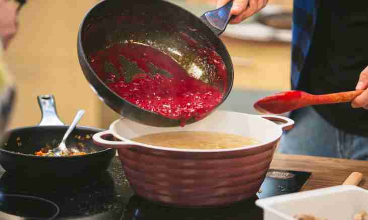 How to remove acid from borsch