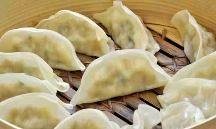 As it is correct to close up dumplings