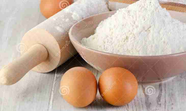 Types of flour for preparation of culinary products
