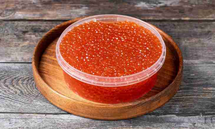 How to recover red caviar