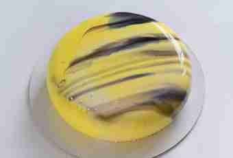 Mirror and color glaze for smudges on cake