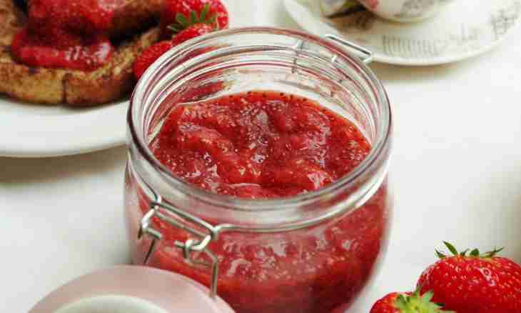 How many to cook strawberry jam after boiling