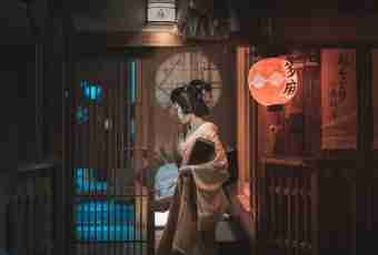 Whether there are true geishas in modern Japan