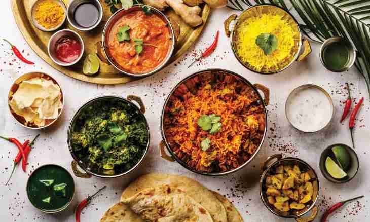 Features of ethnic Indian cuisine
