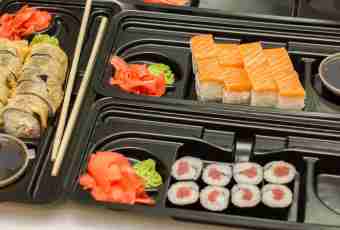 How to choose sushi delivery on the Internet