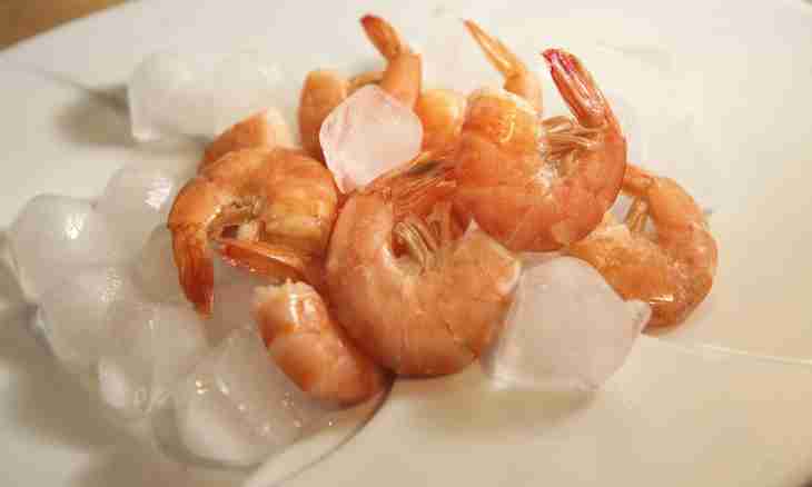 How to weld the frozen shrimps